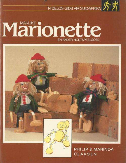 Marionette en ander houtspeelgoed - P & M Claasen. Met patrone.