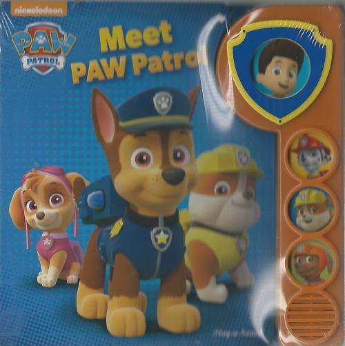 Meet PAW Patrol. Read & play-a-sound.