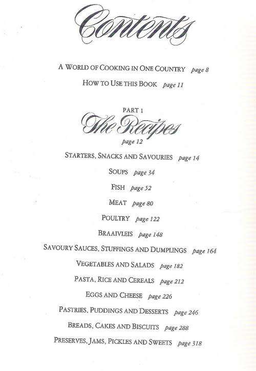 South African Cookbook.  Ed: Vincent le Roux.  Reader's Digest.