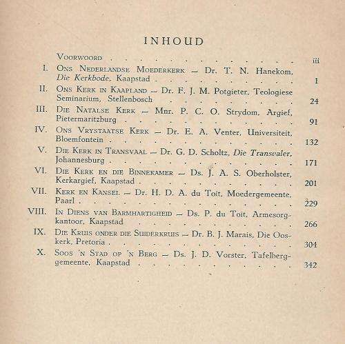 N.G. Kerk. Gedenkboek by ons Derde Eeufees. 1952.