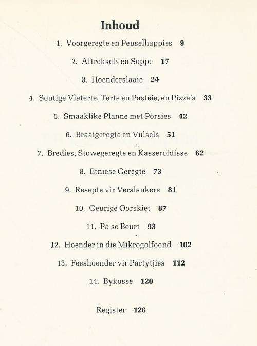 Die Hoender-Kookboek vir Suid-Afrika. Sue Long.