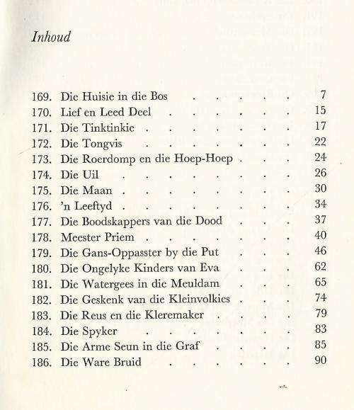 Versamelde Sprokies van Grimm nr 6. Die Bal van Kristal e.a. Sprokies.
