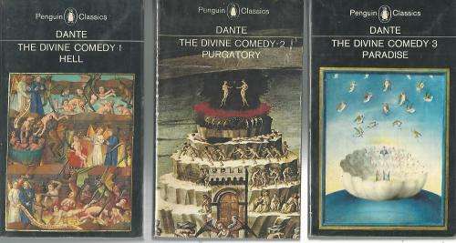 Dante: The Divine Comedy. Complete set of 3 books.