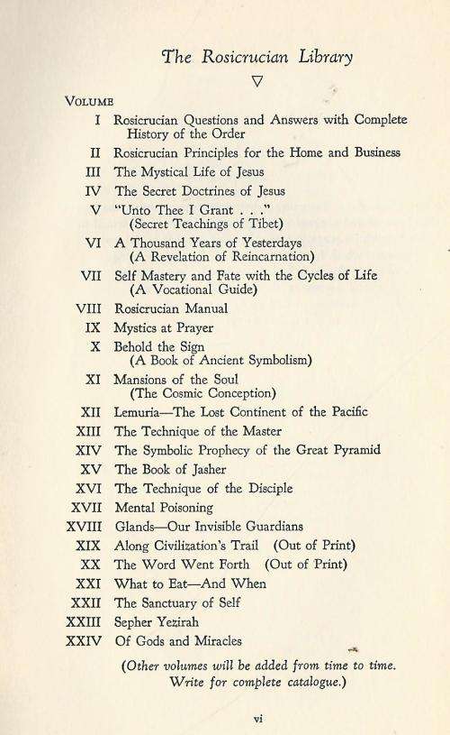 Rosicrucian Manual. Supreme Grand Lodge of Amorc.