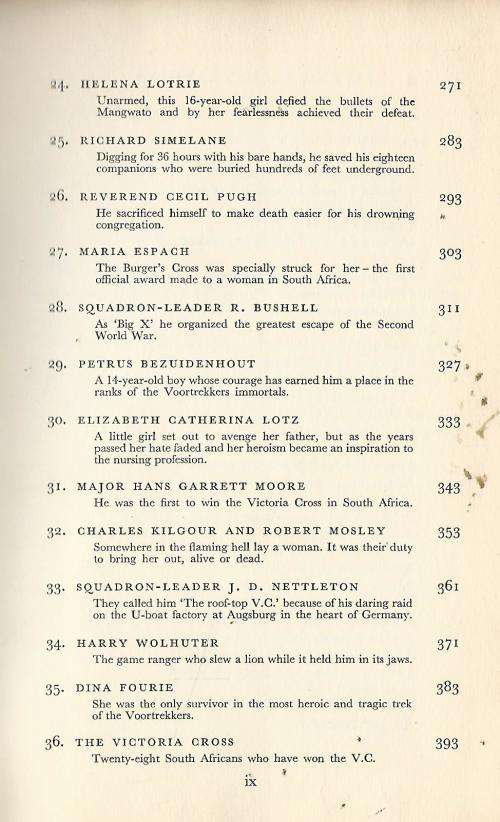 Heroes of South Africa - Ken Anderson.