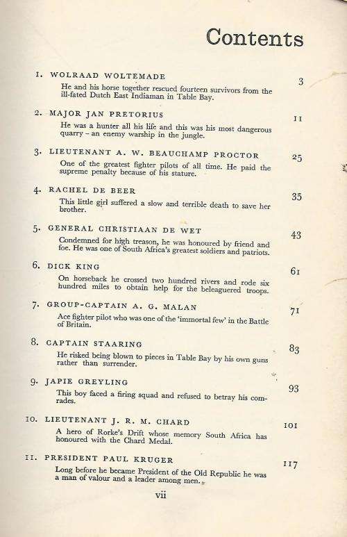 Heroes of South Africa - Ken Anderson.