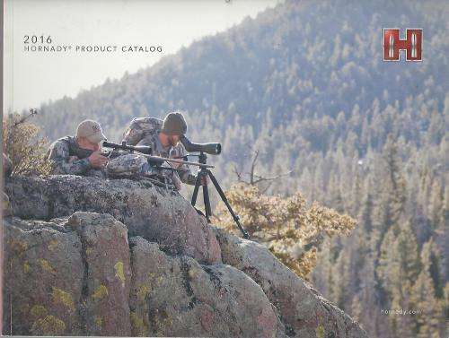 Hornady Product Catalog. 2016. Ammunition, Bullets, Reloading.