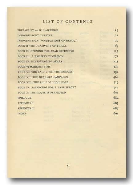 Seven Pillars of Wisdom. TE Lawrence.