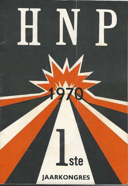 HNP 1970. 1ste Jaarkongres.