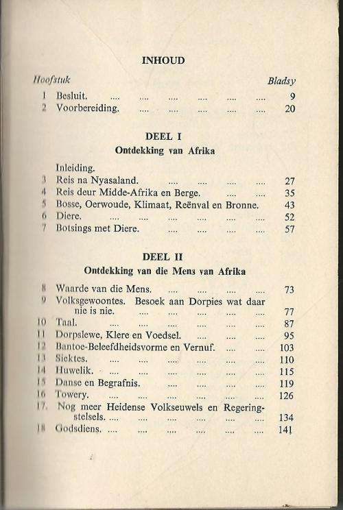 Ontdekkings in Midde-Arika. Ds. J.A. Retief.