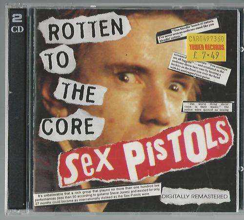 Sex Pistols. Rotten to the Core. Double CD. UK Import. VERY SCARCE!!!