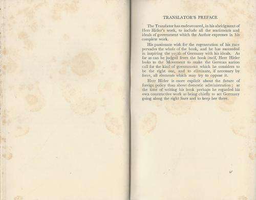 My Struggle - Adolf Hitler (Mein Kampf).