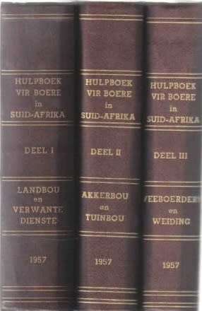 Hulpboek vir Boere in Suid-Afrika. Volledige stel v 3. 1957.