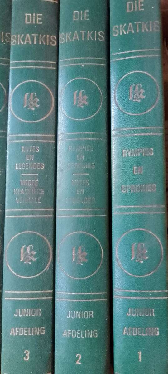 Die Skatkis. Vol 1-12 . Junior Afdeling.