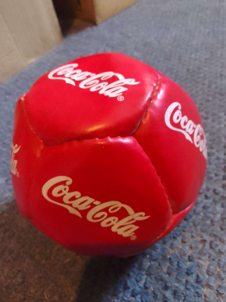 Coca-Cola Mini Soccer Ball.  12 Panel.
