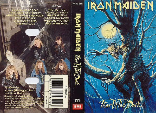 Iron Maiden. Fear of the Dark. Cassette Tape.
