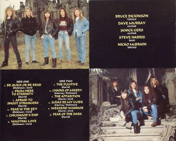 Iron Maiden. Fear of the Dark. Cassette Tape.