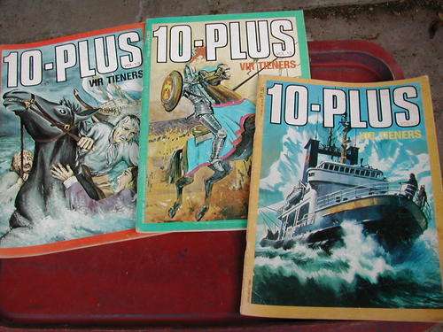 3 X Tien Plus tydskrifte uit die 80'er jare.
