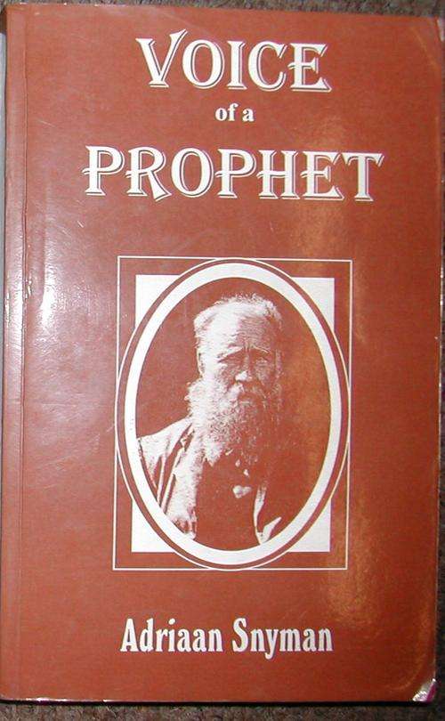 Voice of a Prophet - Adriaan Snyman.