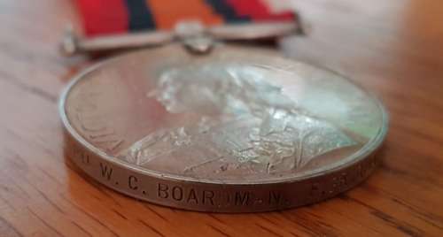 QSA to the East Griqualand Mounted Volunteers - Boardman