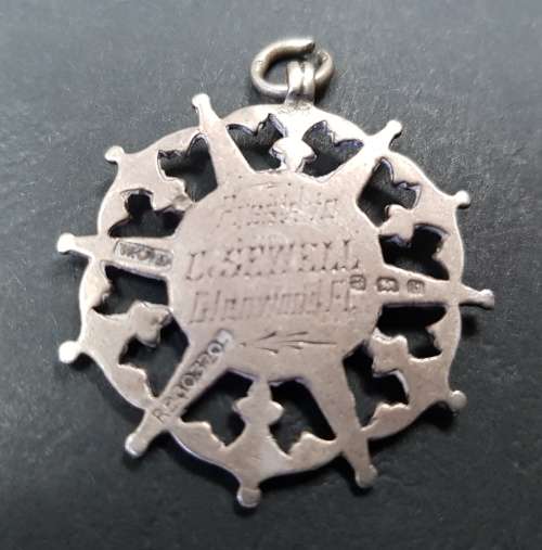 Sporting Medal to C. Sewell in Solid Silver