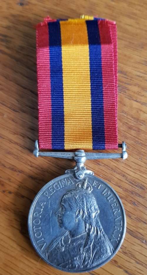 QSA to Pte. Major Beamish, Burghersdorp Town Guard