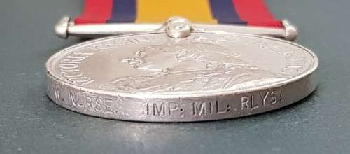 **QSA to W. Nurse, Imperial Military Railways