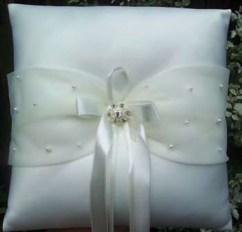 Beautiful Wedding Ring Cushion