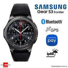 Samsung Galaxy Gear S3 Smartwatch - Frontier Dark Gray***LIKE NEW***