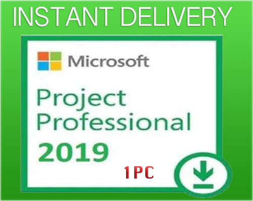 Genuine Lifetime Microsoft Project Professional 2019