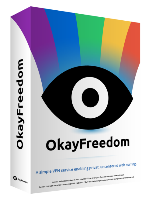 OkayFreedom VPN Premium 1 year key (PC, Region free) with unlimited traffic