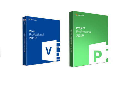 Genuine Microsoft Project 2019 Professional and Visio 2019 Pro