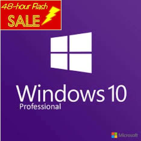 Microsoft Windows 10 Professional 32/64bit ##Special - Genuine Lifetime License
