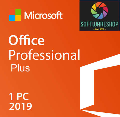 Microsoft Office 2019 Professional Plus - Genuine Lifetime License