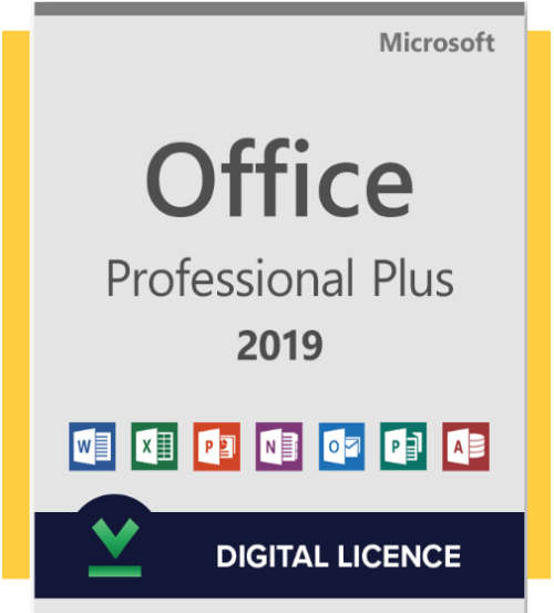 Microsoft Office 2019 Professional Plus - Genuine Lifetime License