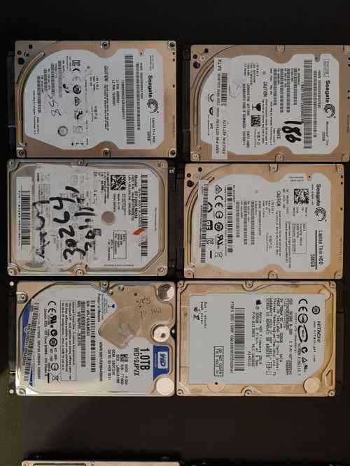 Laptop Internal Drives - Bulk Lot of 13