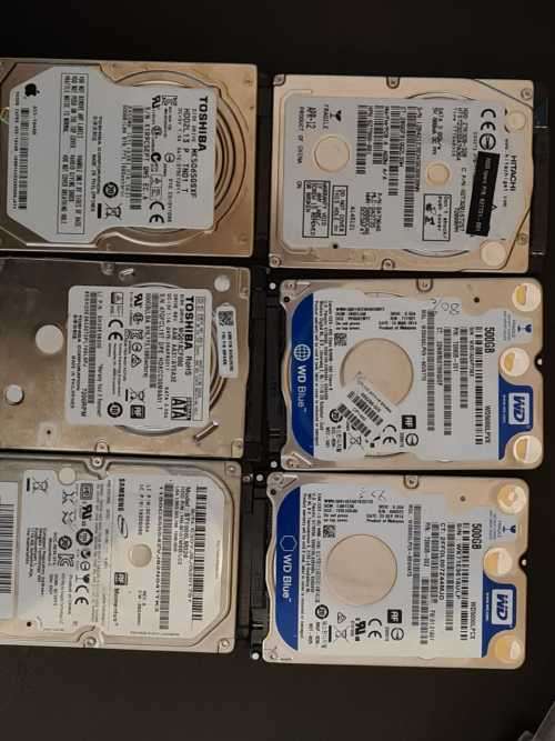 Laptop Internal Drives - Bulk Lot of 13