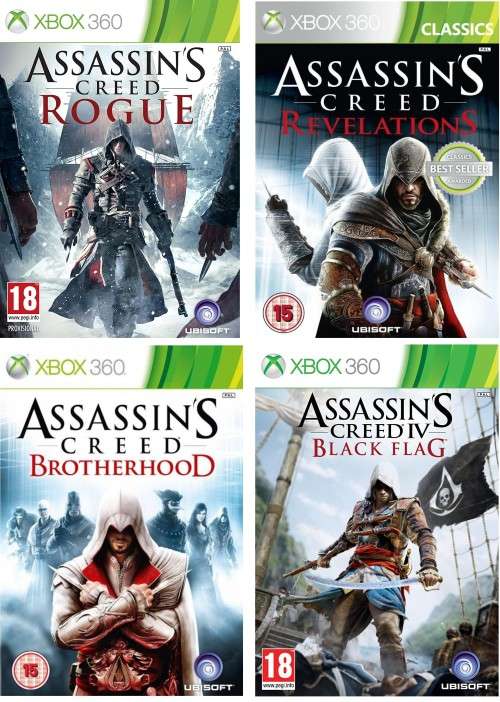Assassin`s Creed Xbox 360 - Classic 4 Pack
