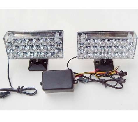 Flashing/Stobe Led Lights, Bright White Light 12v
