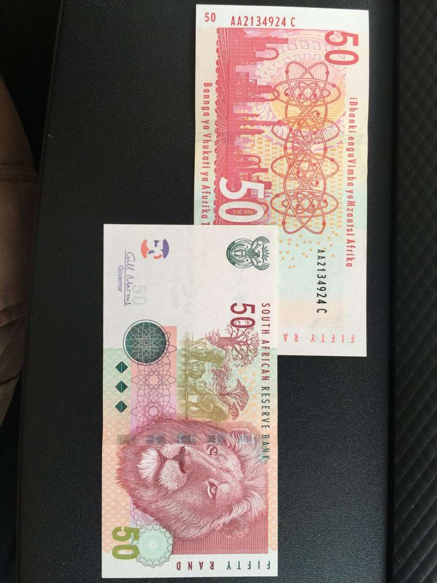 Gill Marcus R50 1st issue AA - Unc