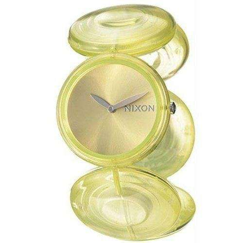 Nixon Womens The SPREE Analog Quartz Round Plastic Link Bracelet Watch A097-961