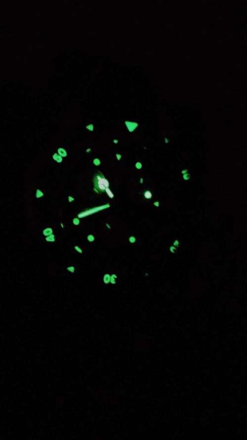 CX Swiss Military Seawolf I Scuba 1726 Swiss Chrono Diver w/ Black Band (Mint)