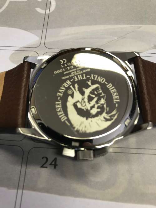 Diesel-Not-So-Basic-Blue-Dial-Brown-Leather-Mens-Watch-DZ1399