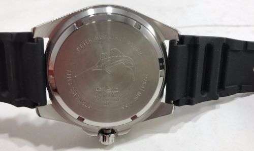 Casio Men's MDV106-1A Rotating Bezel Black Resin Band Diving Watch