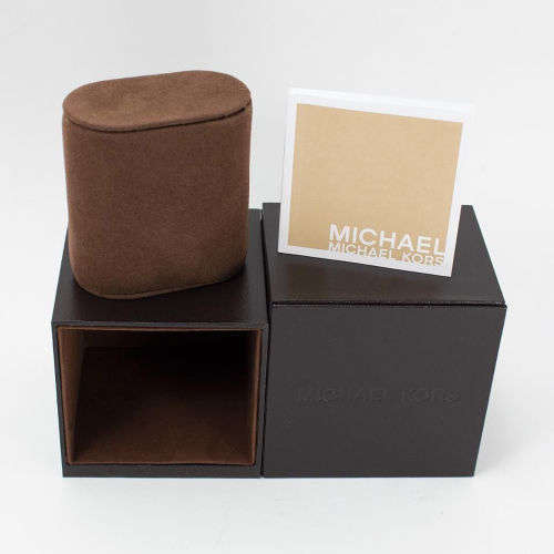 New Michael Kors Parker Rose Gold Blush MK5896 Watch for Women Blush Crystal Set