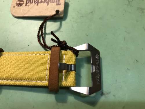 Timberland XL Mens Wrist Band Watch Model series TBL13326J Nylon 10ATM