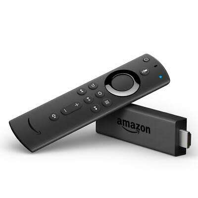 Amazon Fire TV Stick 2019 All-New Alexa Voice Remote with TV Control Buttons