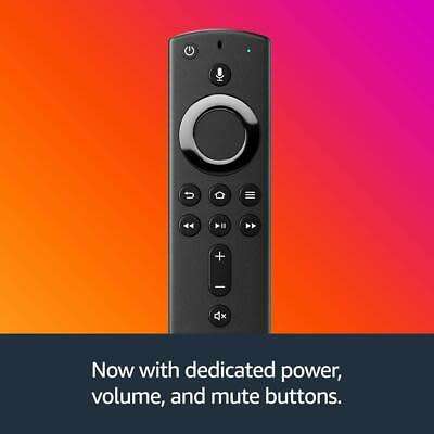 Amazon Fire TV Stick 2019 All-New Alexa Voice Remote with TV Control Buttons