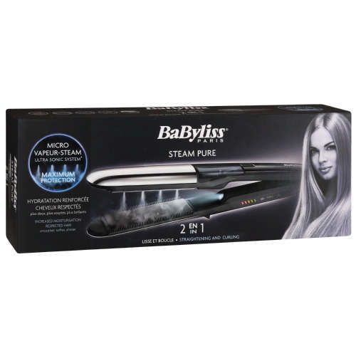 **BaByliss Ultra Sonic Steam Straightener open box item**