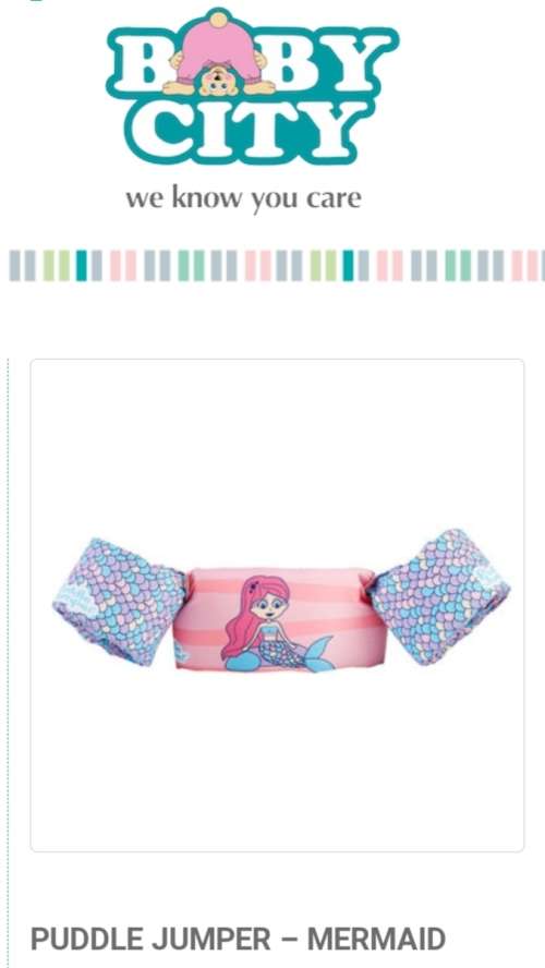 PUDDLE JUMPER MERMAID 15-30 KG